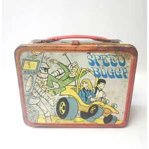 Vintage Speed Buggy 1973 Hanna Barbera King-Seeley Metal Lunch Box No Thermos